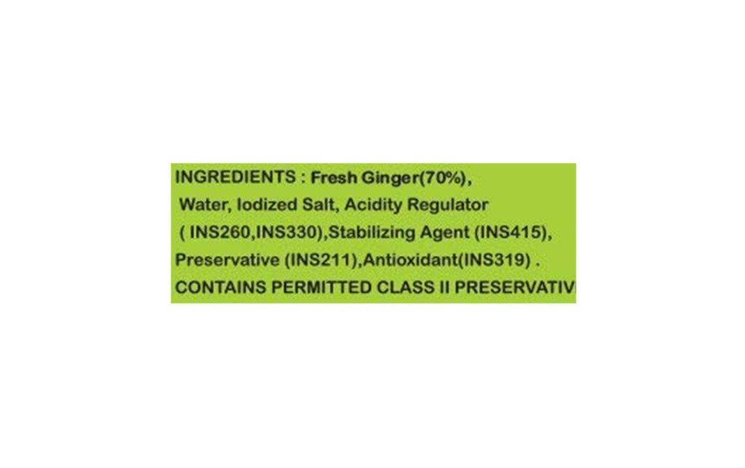 Nutty Ginger Paste    Plastic Jar  1 kilogram
